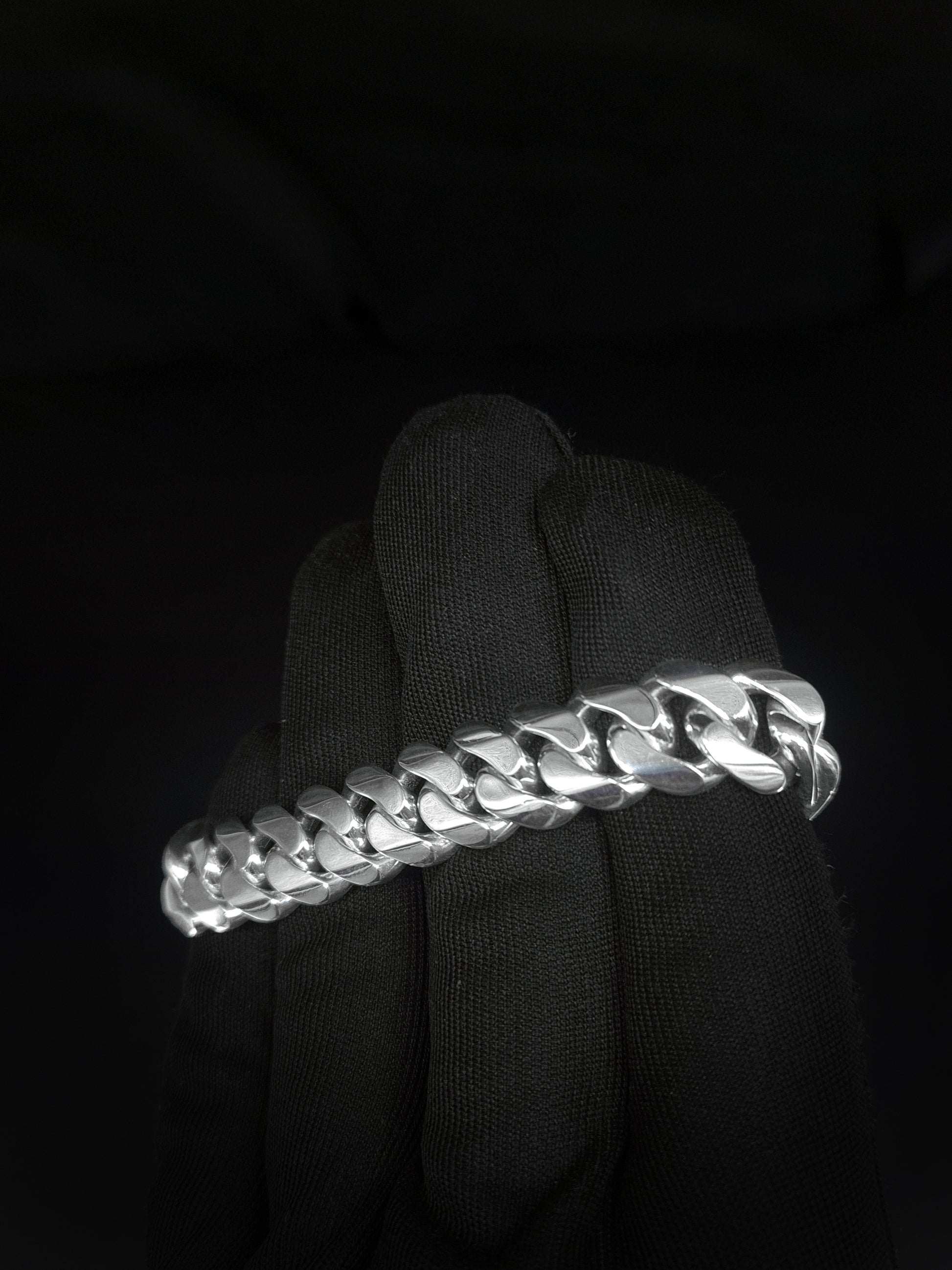 Cuban link bracelet silver 925