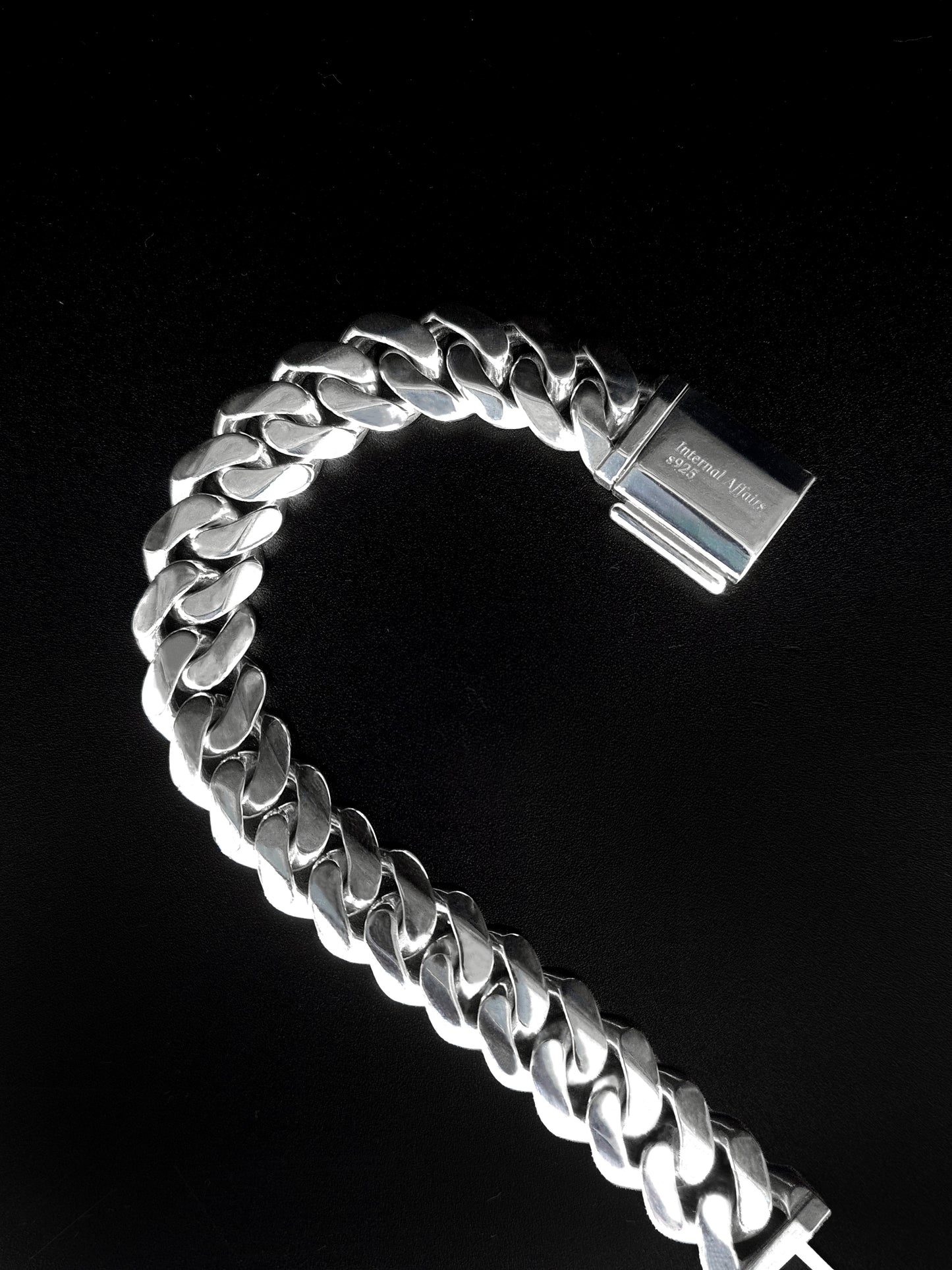 Cuban link bracelet silver 925