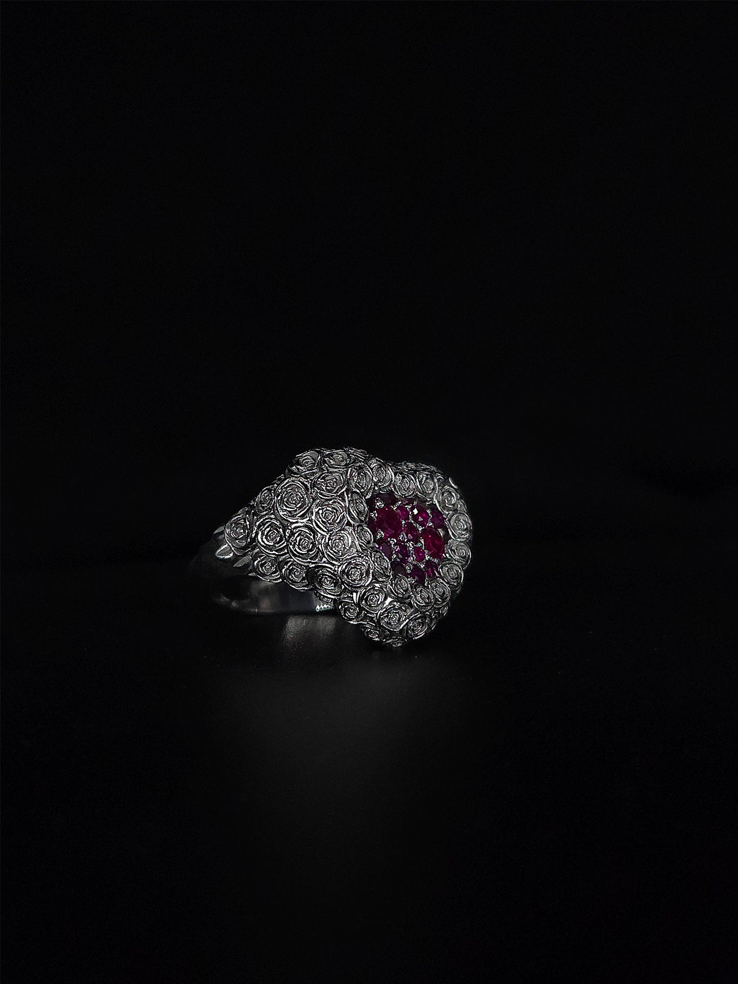 Heart Shaped signet ring