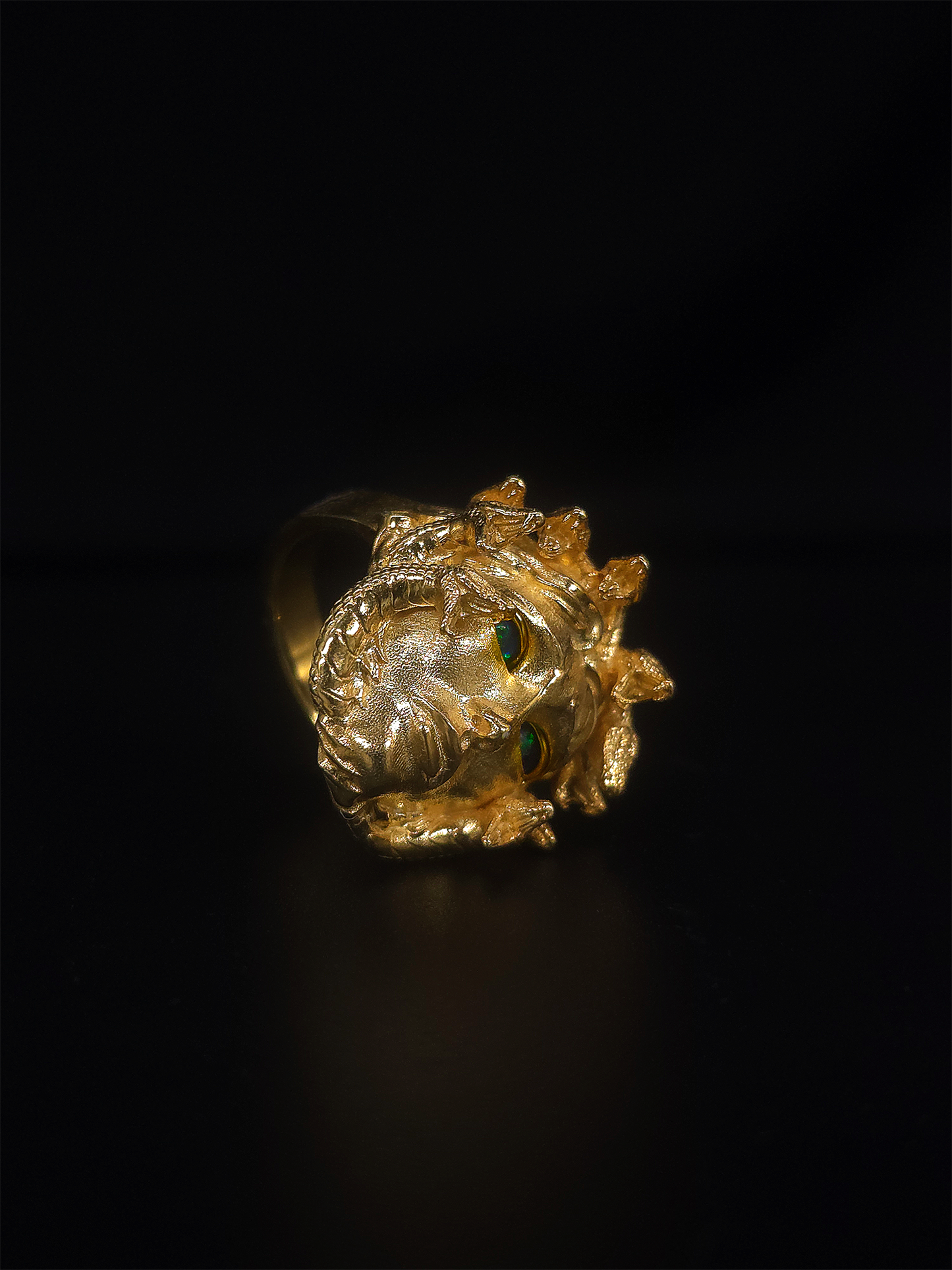 Medusa Full 18k Gold
