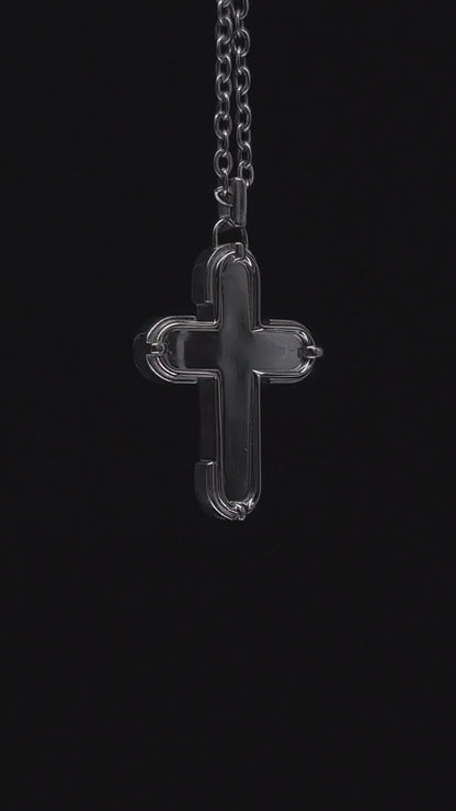 Necklace Cross With Knife